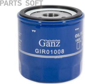 Ganz GIR01008 - Масляний фільтр autocars.com.ua
