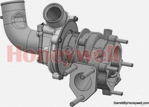 Garrett 732340-5001S - Турбина, компрессор autodnr.net