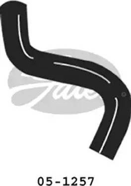 GATES 05-1257 - Шланг радіатора autocars.com.ua