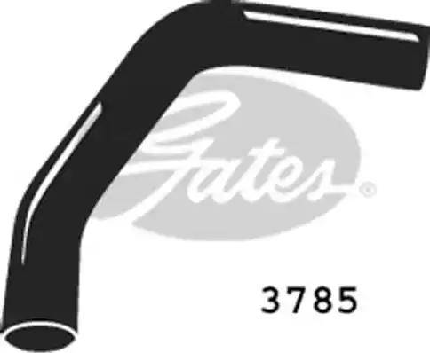 Gates 3785 - Шланг радіатора autocars.com.ua