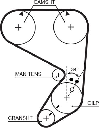GATES 5022 - Ремінь ГРМ autocars.com.ua