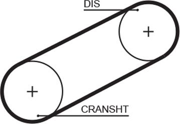 GATES 5101 - Ремінь ГРМ autocars.com.ua