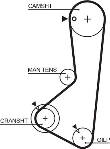 GATES 5372XS - Ремінь ГРМ autocars.com.ua
