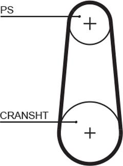 GATES 5383XS - Ремінь ГРМ autocars.com.ua