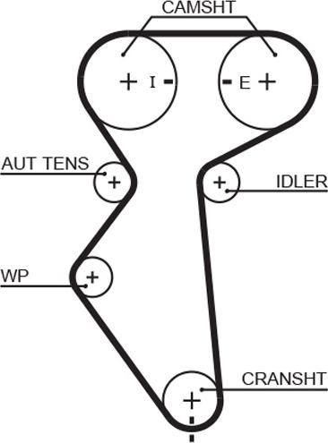 GATES 5419XS - Ремінь ГРМ autocars.com.ua
