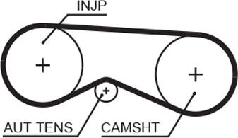 GATES 5531XS - Ремінь ГРМ autocars.com.ua