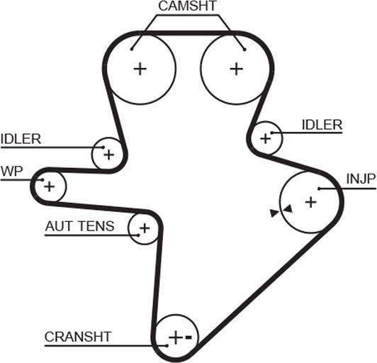 GATES 5586XS - Ремінь ГРМ autocars.com.ua