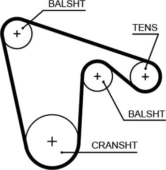 GATES 5620XS - Ремінь ГРМ autocars.com.ua