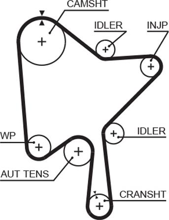 GATES 5686XS - Ремінь ГРМ autocars.com.ua