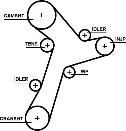 GATES 5695XS - Ремінь ГРМ autocars.com.ua
