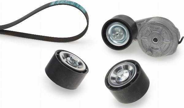 GATES K0110PK2473HD - Поликлиновий ремінний комплект autocars.com.ua