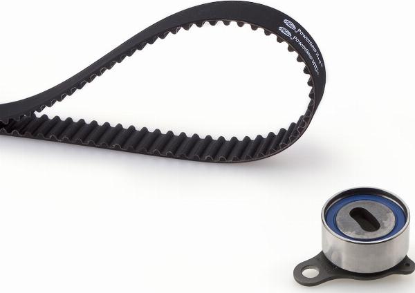 GATES K015043 - Комплект ременя ГРМ autocars.com.ua