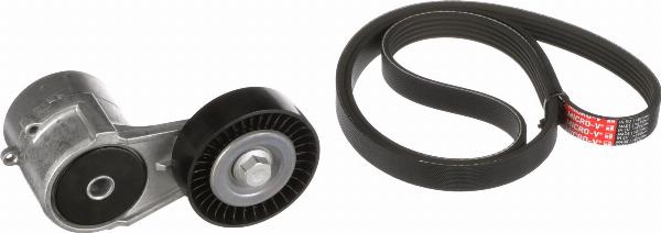 GATES K015PK1210 - Поликлиновий ремінний комплект autocars.com.ua