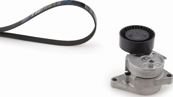 GATES K015PK828 - Поликлиновий ремінний комплект autocars.com.ua