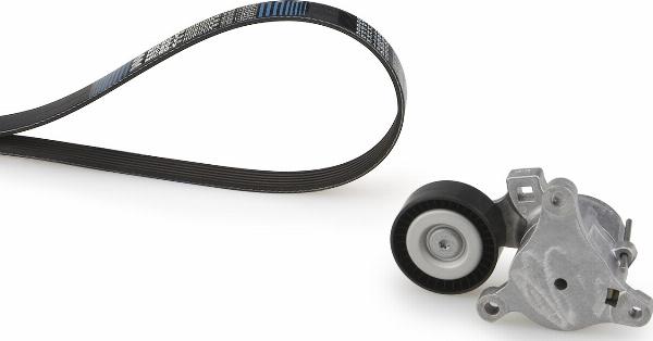 GATES K016PK1000 - Поликлиновий ремінний комплект autocars.com.ua