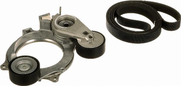 GATES K016PK1033EST - Поликлиновий ремінний комплект autocars.com.ua