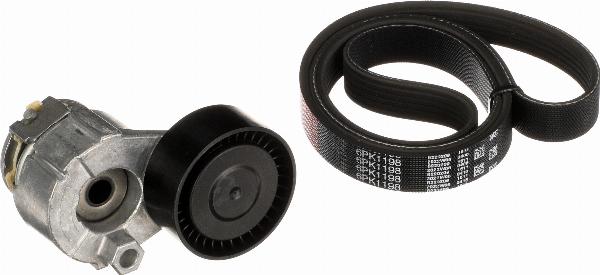 GATES K016PK1198 - Поликлиновий ремінний комплект autocars.com.ua