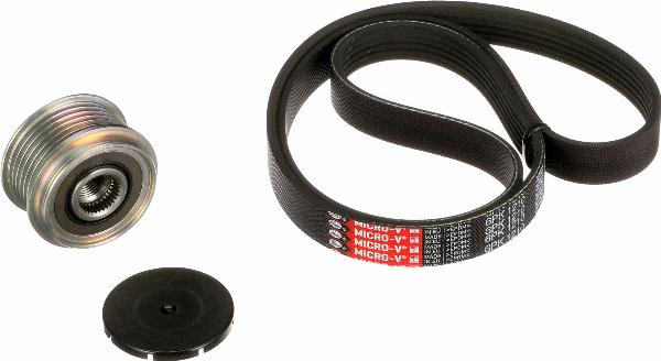 GATES K016PK1210 - Поликлиновий ремінний комплект autocars.com.ua