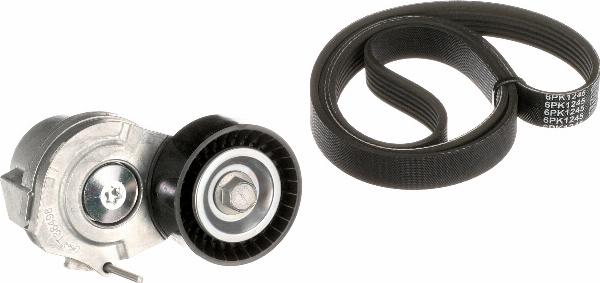 GATES K016PK1245 - Поликлиновий ремінний комплект autocars.com.ua