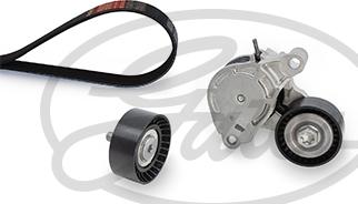 GATES K016PK1715XS - Поликлиновий ремінний комплект autocars.com.ua