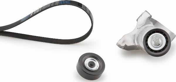 GATES K016PK1893 - Поликлиновий ремінний комплект autocars.com.ua