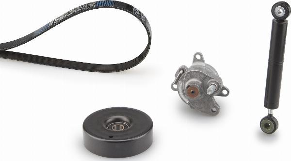 GATES K016PK2153 - Поликлиновий ремінний комплект autocars.com.ua