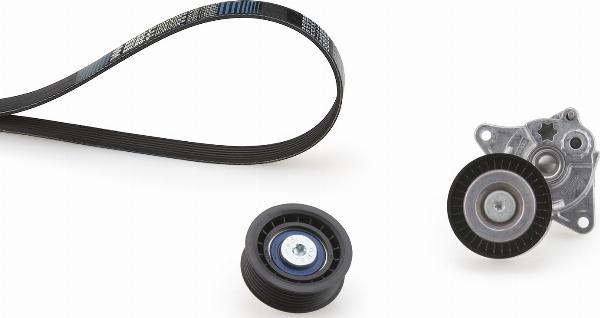 GATES K016PK2193 - Поликлиновий ремінний комплект autocars.com.ua