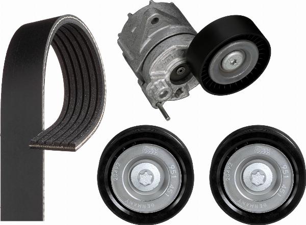 GATES K016PK2270 - Поликлиновий ремінний комплект autocars.com.ua