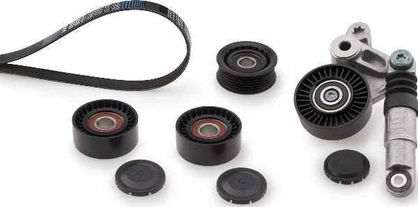 GATES K116PK2490 - Поликлиновий ремінний комплект autocars.com.ua