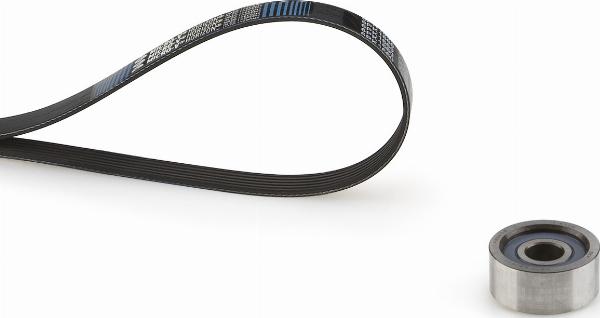 GATES K016PK860 - Поликлиновий ремінний комплект autocars.com.ua