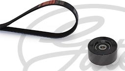 GATES K037PK1125 - Поликлиновий ремінний комплект autocars.com.ua