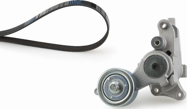 GATES K017PK1515 - Поликлиновий ремінний комплект autocars.com.ua