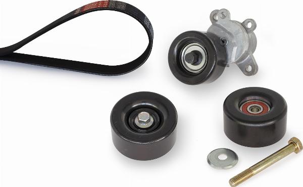 GATES K017PK1700 - Поликлиновий ремінний комплект autocars.com.ua