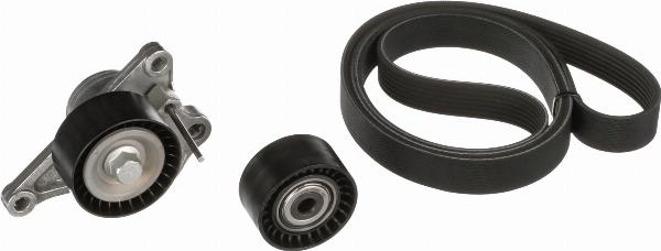 GATES K017PK1705 - Поликлиновий ремінний комплект autocars.com.ua