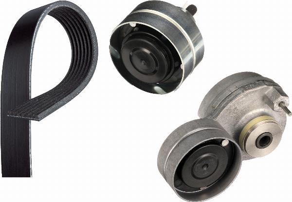 GATES K017PK1753HD - Поликлиновий ремінний комплект autocars.com.ua