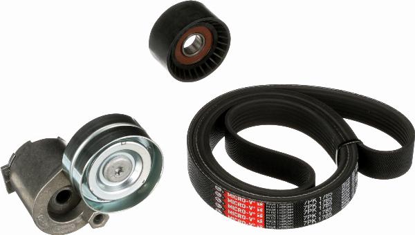 GATES K017PK1785 - Поликлиновий ремінний комплект autocars.com.ua