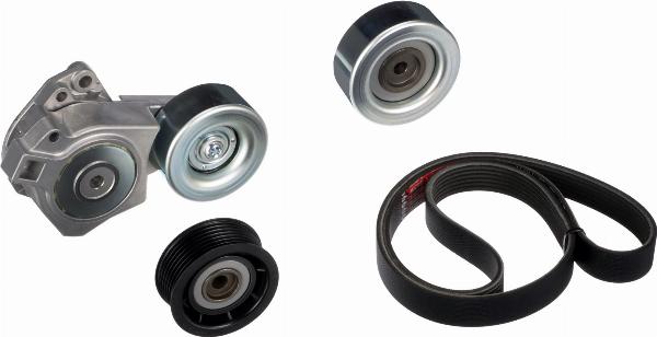 GATES K017PK2410 - Поликлиновий ремінний комплект autocars.com.ua