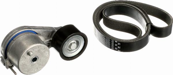 GATES K018PK1565HD - Поликлиновий ремінний комплект autocars.com.ua