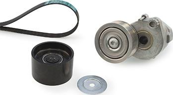 GATES K018PK1614HD - Поликлиновий ремінний комплект autocars.com.ua