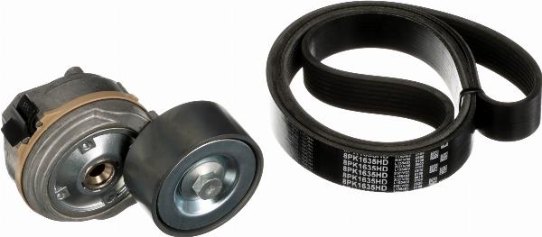 GATES K018PK1635HD - Поликлиновий ремінний комплект autocars.com.ua
