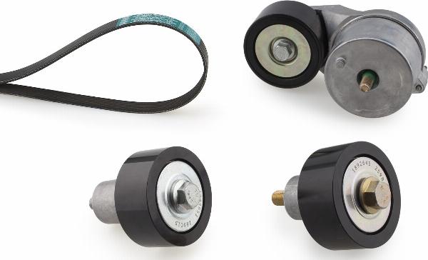 GATES K018PK1900HD - Поликлиновий ремінний комплект autocars.com.ua