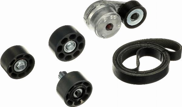 GATES K018PK2028HD - Поликлиновий ремінний комплект autocars.com.ua