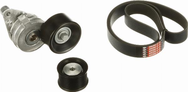 GATES K018PK2410 - Поликлиновий ремінний комплект autocars.com.ua