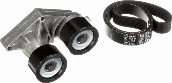 GATES K019PK1453AHD - Поликлиновий ремінний комплект autocars.com.ua