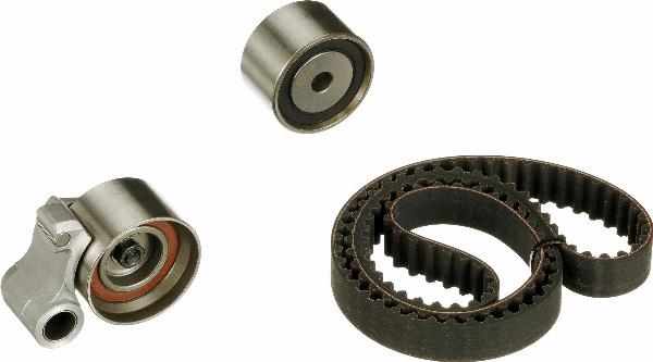 GATES K01T257 - Комплект ременя ГРМ autocars.com.ua
