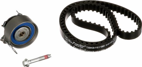 GATES K01T359HOB - Комплект ременя ГРМ autocars.com.ua