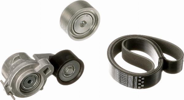 GATES K0210PK1545HD - Поликлиновий ремінний комплект autocars.com.ua