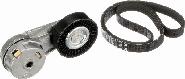 GATES K025PK1030 - Поликлиновий ремінний комплект autocars.com.ua