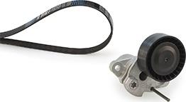 GATES K026PK1000 - Поликлиновий ремінний комплект autocars.com.ua