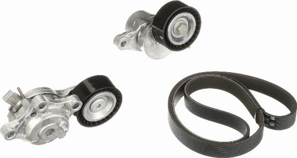 GATES K026PK1005EST - Поликлиновий ремінний комплект autocars.com.ua